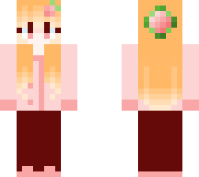 peachy flower