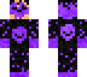 purple skull guy