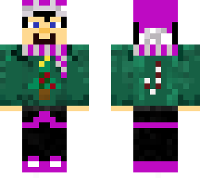 steve in enderman hoodie christmas