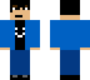 blue student
