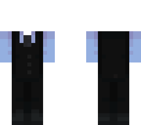 blue suit