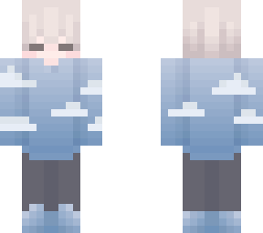 cloudy blue boy