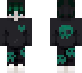 green skull boy