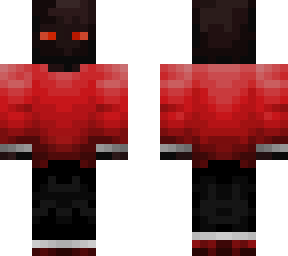 red shirt blocky guy