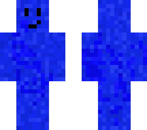 basic blue skin