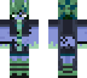 blue alien boy