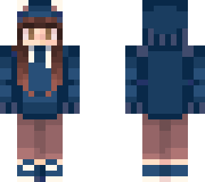 blue hoodie