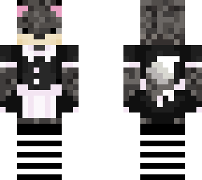 grey maid fox :3
