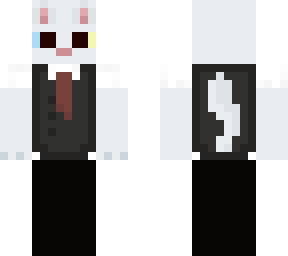 kitty in a suit
