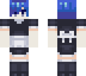 makoto yuki / minato arisato (maid outfit) - persona 3 dancing
