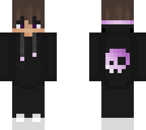 purple skull boy
