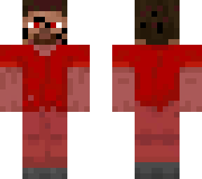 redstone nightmare steve of the bloody