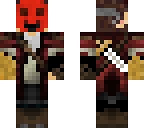 sir_quinnius red skin jacket
