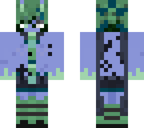 blue alien boy