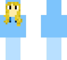 blue girl