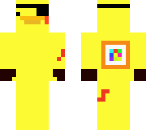 eye patched duck