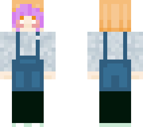 my oc turned mc skin
