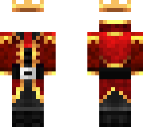 red suit
