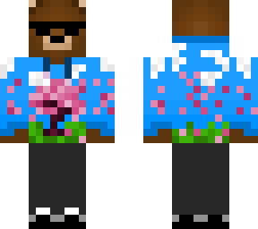 bear cherry blossom