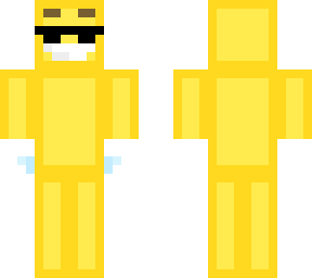 cool yellow guy with glasses