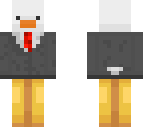 duck in a suit