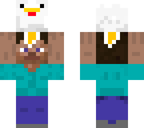 steve holding fat chicken