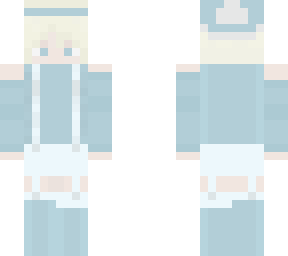 white and blue