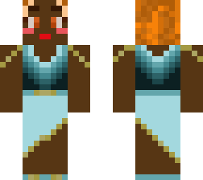 blue & gold dress