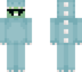 cool turtle in dino uniform