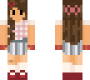 pink roller girl
