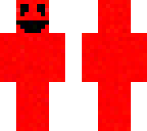 scary red skin