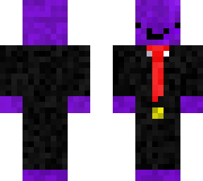smirk purple suit dude