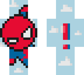spider pixel art