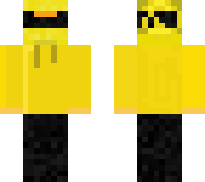 yellow duck person