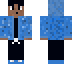 blue hoodie ( my first custom skin )