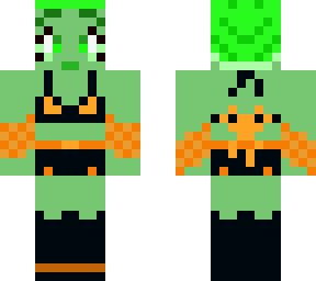 green & orange aliyahcore
