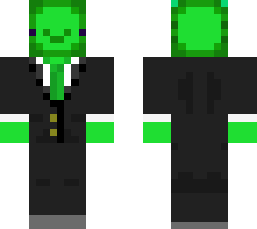 green axolotl suit