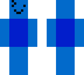just blue