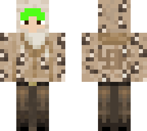 my oc in leopard print clothes!!