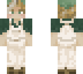 pale overalls
