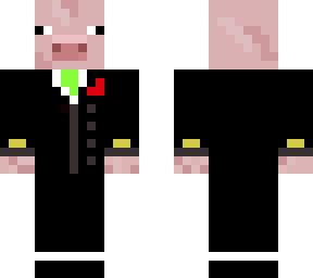 pig in suit