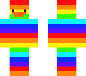 rainbow duck