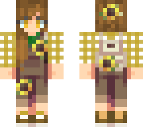 sunflower farmer brown hair