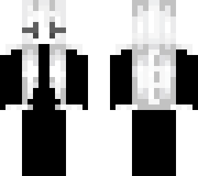 black and white