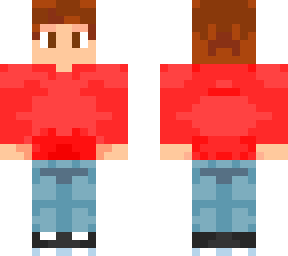 dat red shirt blue pants