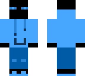 endermen hoodie skin (blue)