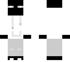endermen hoodie skin (white)