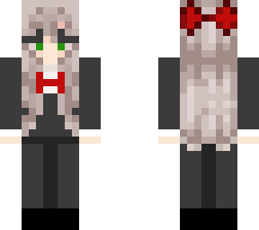 farine lucille in a tux