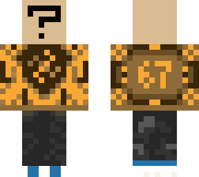 homestuck sweater (light players only) with normal denim [67 alert]