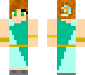 my skin, two-tone dress